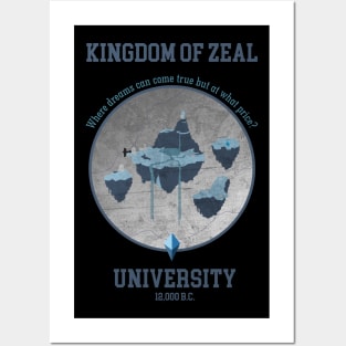 Kingdom of Zeal University Posters and Art